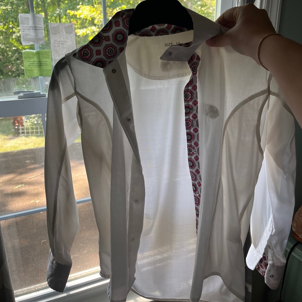 Equine Couture Children's Kelsey Long Sleeve Show Shirt Dover Saddlery